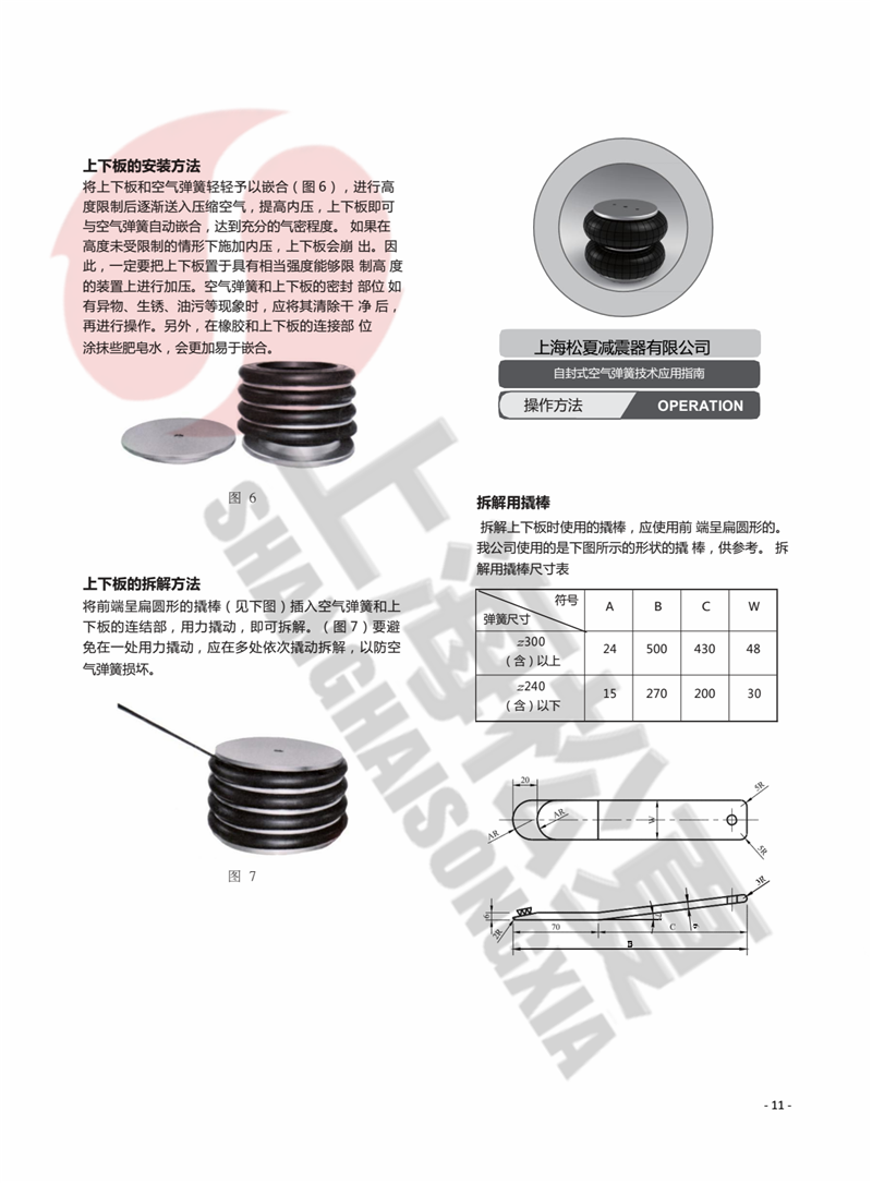 ZF-300-2高速?zèng)_床空氣彈簧